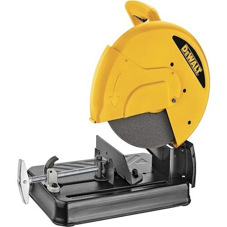 Dewalt 14in. 355mm Chop Saw, 15 Amp, 4 HP, Includes: 14in. Abrasive wheel and wrench, Replaces DEWD28710 D28710